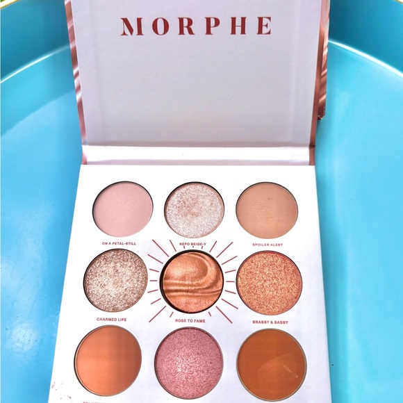 Brand New Unused Morphe Rose To Fame 12 Hour Eyeshadow Palette. - Picture 3 of 9
